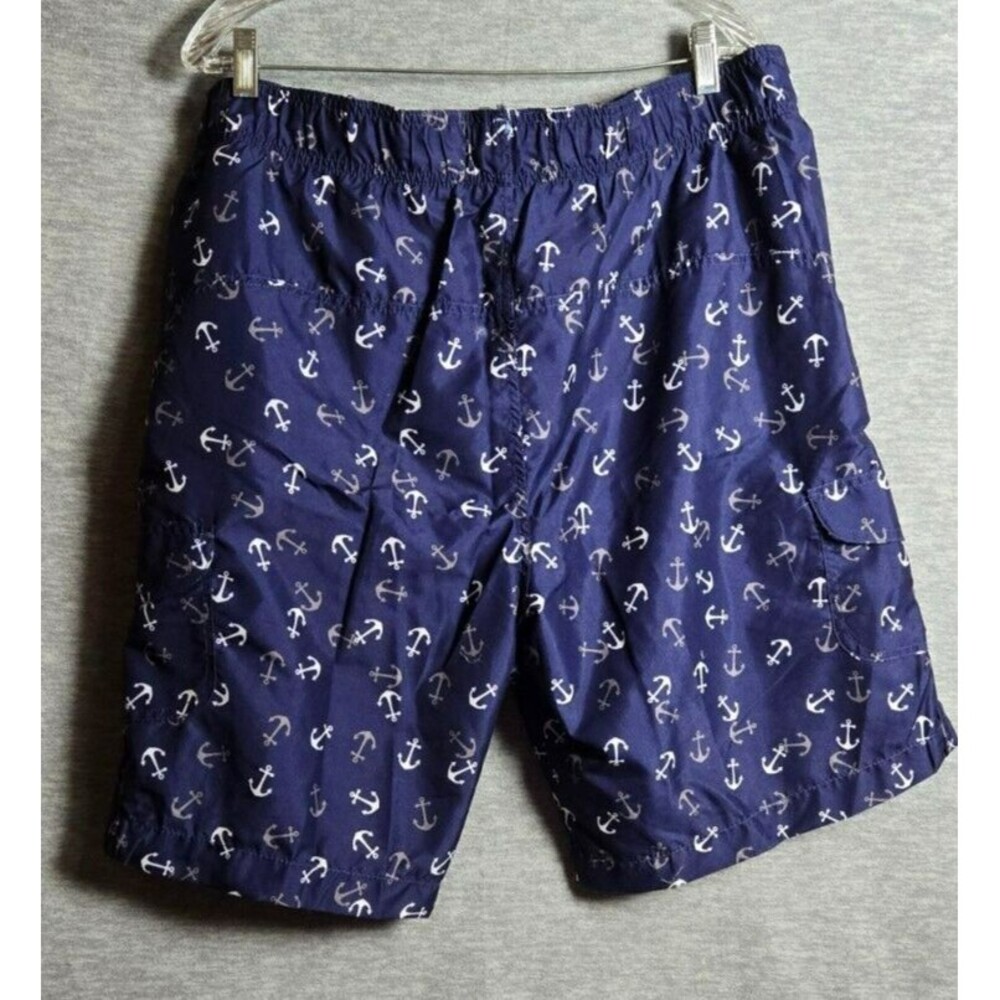 Trunks Surf & Swim Co Mens Swim Shorts Blue Anchor Size XXL - Picture 3 of 4